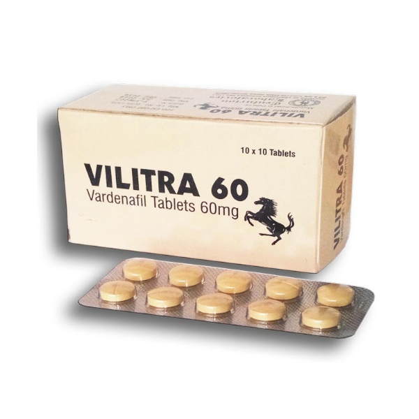 5 x Vilitra 60 mg, 50 tabletten